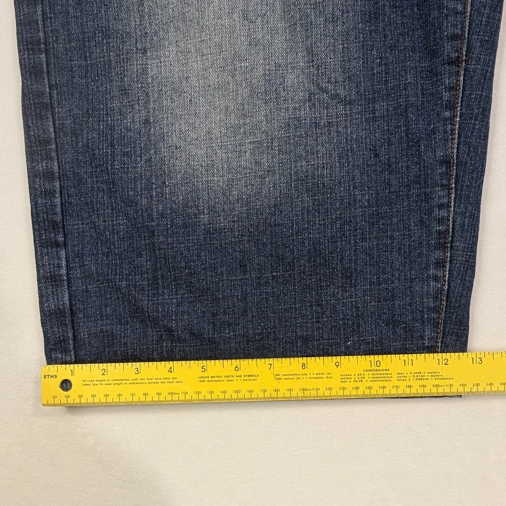 Indigo 30 Mens Baggy Skate Shorts | Embroidered Back Pockets | Y2K Streetwear 36